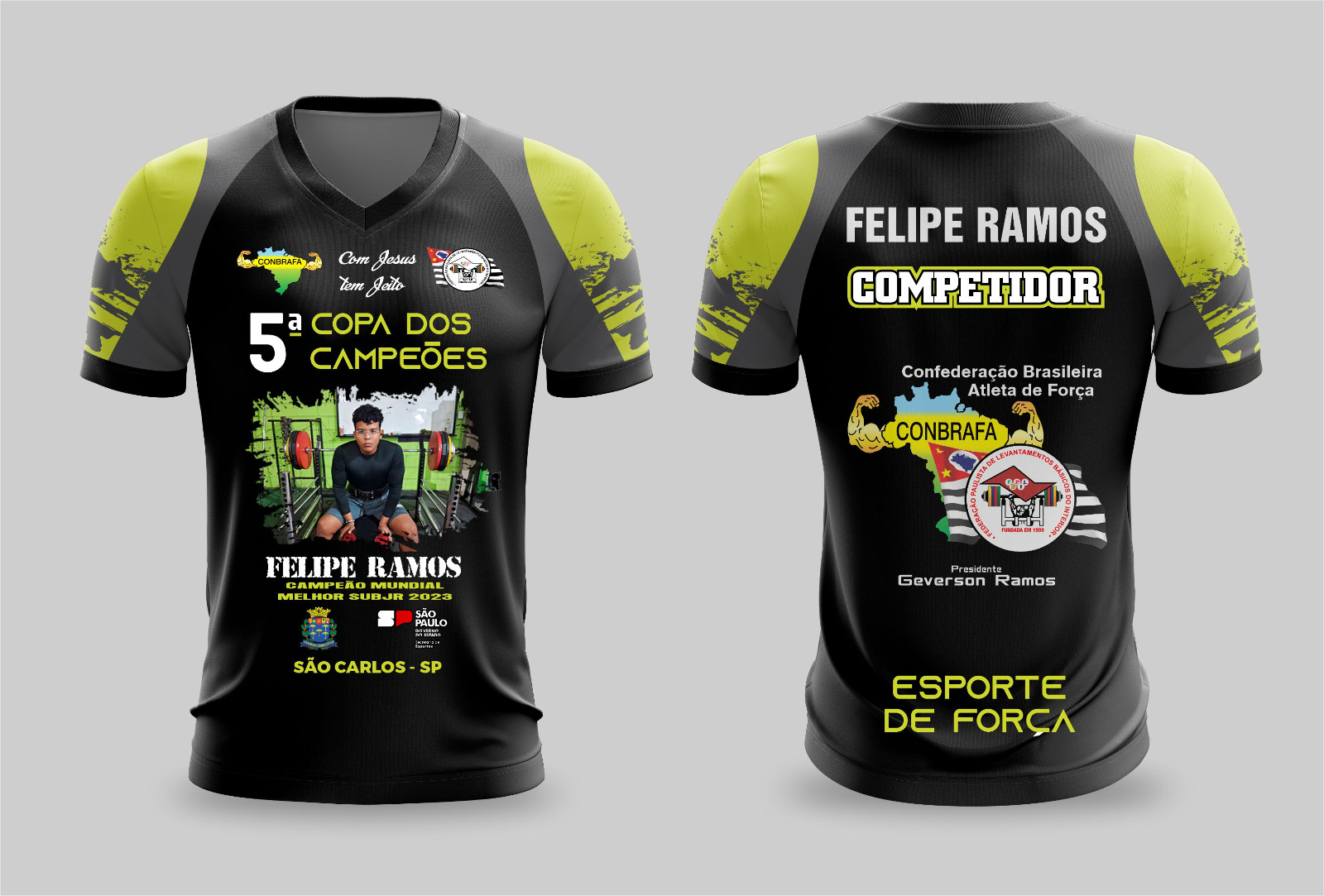 Camiseta 5° Copa dos Campeões